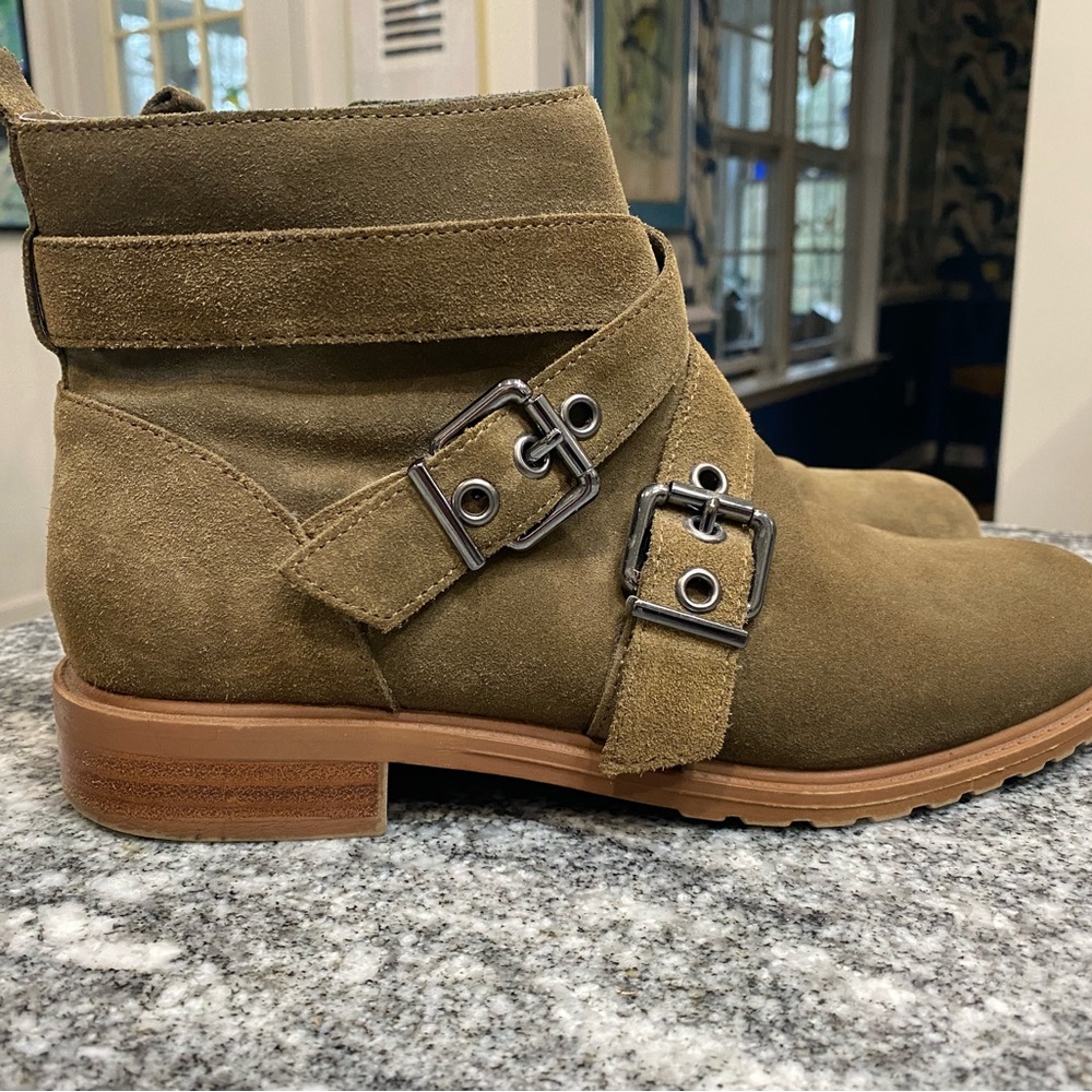 Bleecker and Bond Kelsey suede ankle boot